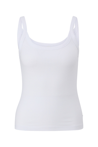 QS by s.Oliver Top mit Rippenstruktur