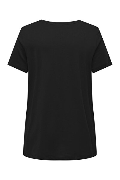 Only Carmakoma CARBONIE LIFE S/S V A-SHAPE TEE NOOS