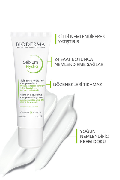 Bioderma Sebium İzokit Kurutucu Akne Tedavisi Destek Cilt Bakım Kiti(Temizleme Jeli-Bakım Kremi-Dudak Balm)