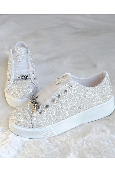 Ayakkabı Tutkusu Stilo ® Pantofi de mireasă Talpă căptușită strălucitoare și confortabilă