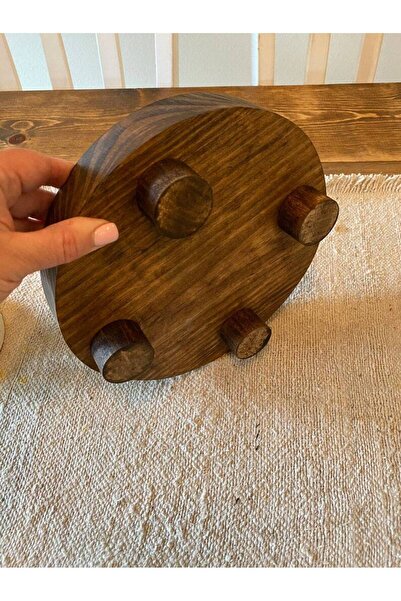 inwood صينية تقديم تقديم خشبية ورافعة حمام مزخرفة