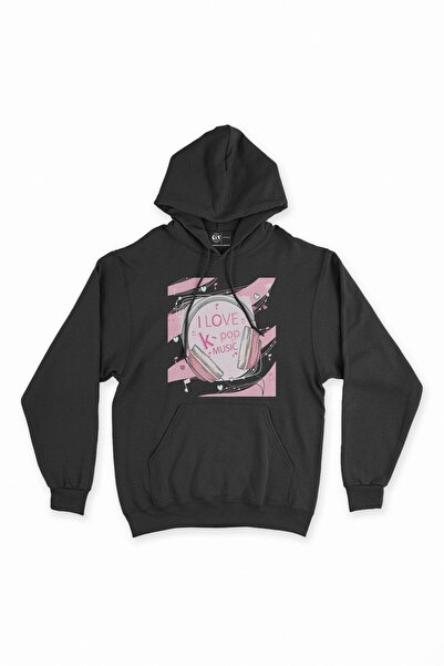 Cix Black Hooded K-Pop Designed Sweatshirt Hoodie