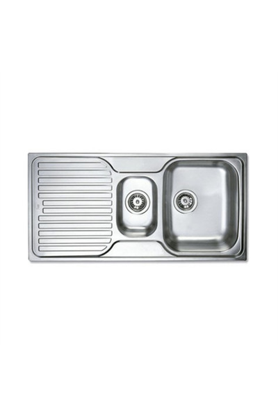 Teka PRİNCESS 60 B SOL DAMLALIKLI TEZGAH ÜSTÜ PASLANMAZ ÇELİK EVYE