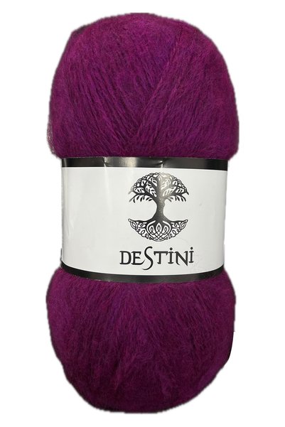 destini Angora Tüylü El Örgü Ipi Hırka, Kazak, Atkı, Bere, Şapka 100 gr 300 M...