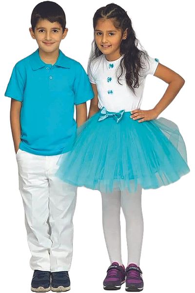 Ümiteks world of clothes SHOW OUTFIT 23 APRIL GIRL-BOY TOGETHER SUIT PANTIES FLOWERY T-SHIRT PANT SKIRTS SCHOOL