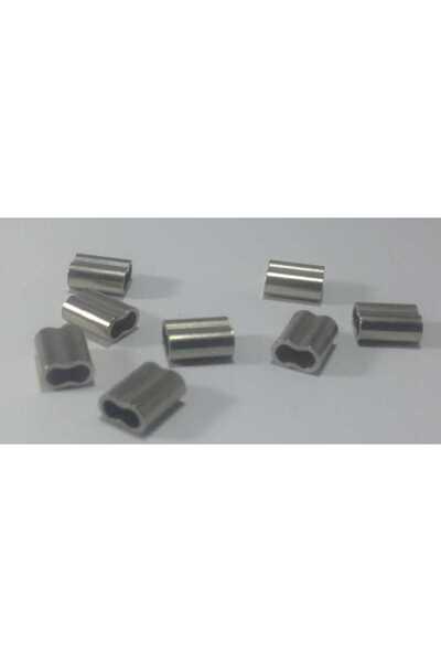 Genel Markalar Abalone 1.50 mm Kısa Misina Sıkma Klipsi 20 Adet