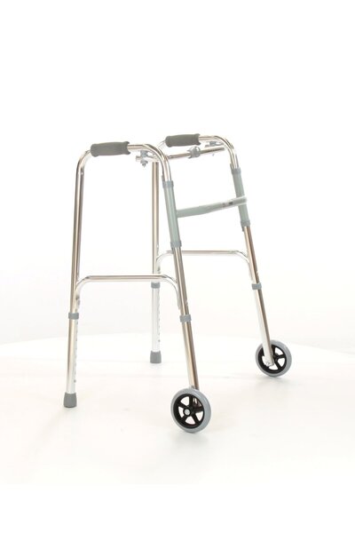 MEDİKALCİM W916 İki Tekerlekli Yürüteç Hareketli Walker
