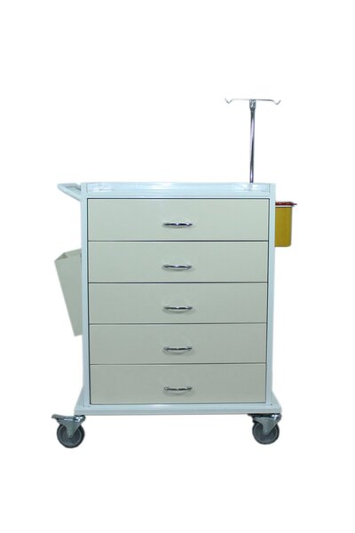 MEDİKALCİM Beş Çekmeceli Pansuman Arabası