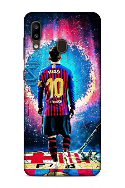 Lopard Case for Samsung Galaxy A20 Niss Footballers 7 Messi 10 Patterned