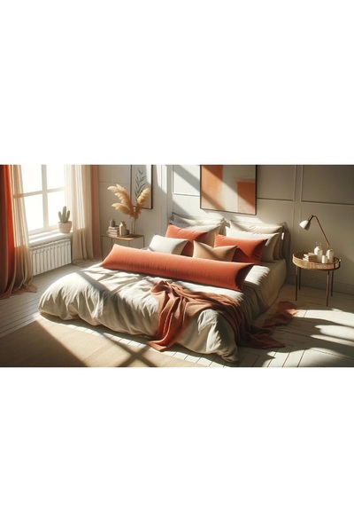 vecit Özel Üretim 40x120 Cm Uzun Yastık Kılıfı