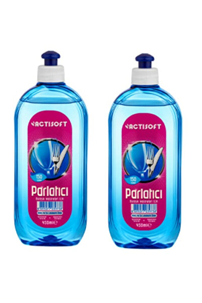 actisoft ملمع غسالة الصحون 450 مل (2 قطعة)