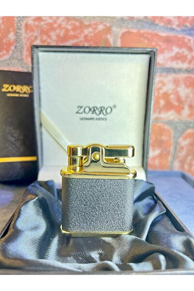 Zorro LÜKS TASARIM ZİPPO TARZ BENZİNLİ ÇAKMAK