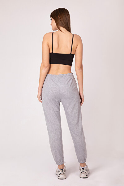 ROVİ بدلة رياضية رمادية بأرجل مطاطية