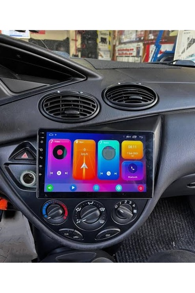 OTODUNYAM FORD FOCUS 1 UYUMLU MULTİMEDYA CARPLAY, NAVİGASYON 6GB RAM 128GB HA...