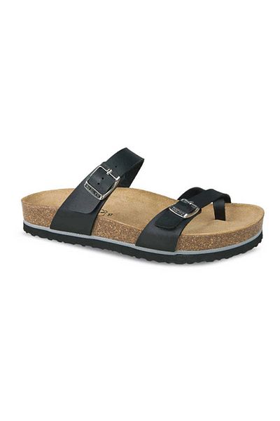 Ceyo Women's Finger-Slip Genuine Leather Orthopedic Sole Slippers 9910-z34 new season
