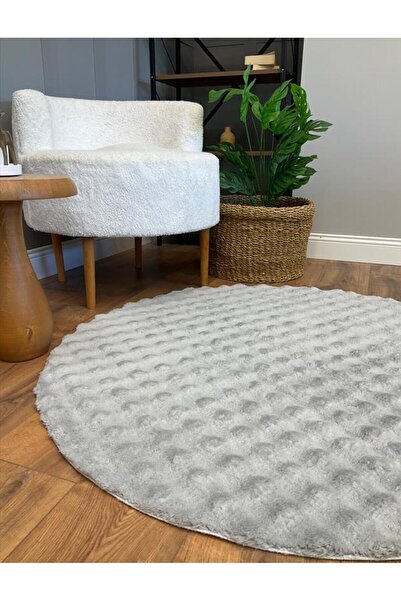 MACRO HOME Bubble Yuvarlak Post Yumuşacık Halı