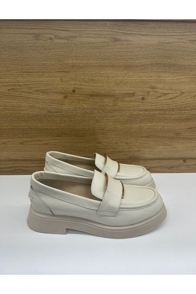 Rachel Milano 33105 Pantofi de damă casual din piele naturală bej