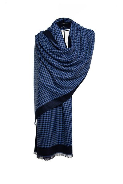 MAWLANA CASHMERE & SILK MODAL CASHMERE JACQUARD SHAL