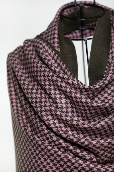 MAWLANA CASHMERE & SILK MODAL CASHMERE JACQUARD SHAL