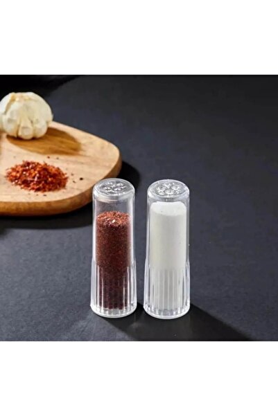 stilsenin34 زجاج شبكي شفاف - طقم فلفل أسود مكون من قطعتين