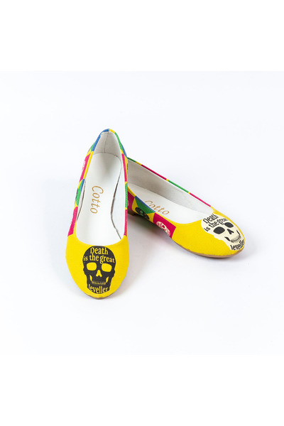 Cotto Shoes Кольорова лляна жіноча сорочка з принтом Babet