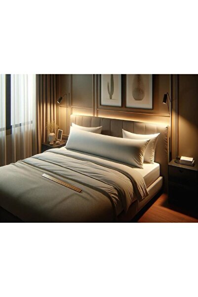 vecit Dolgun Yan Yatış ve Hamile Yastığı Uzun Yastık 40x150 cm ( sadece iç ya...