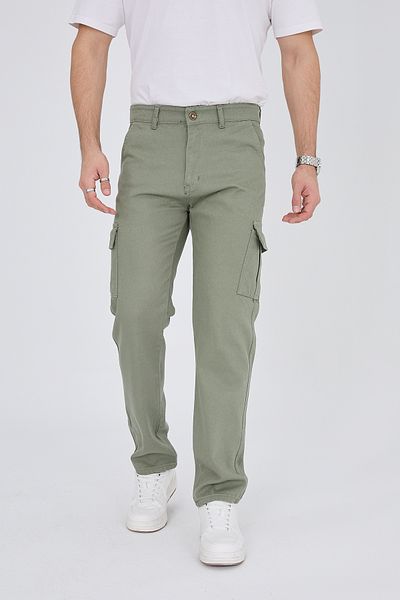 DOAYS Men's Wide Leg Linen Baggy Cargo Pantalon DOAYS-508