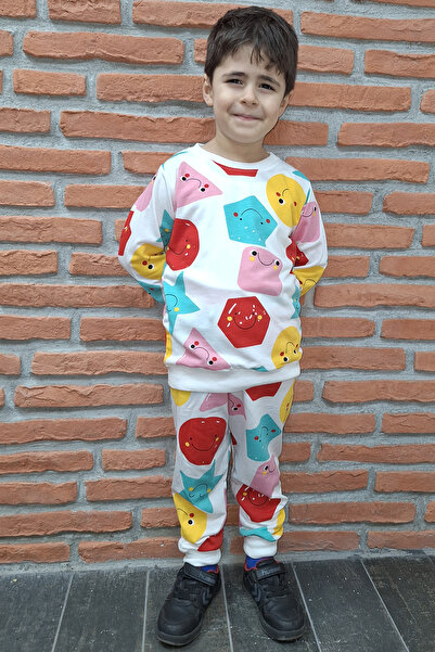 endudu Νέα σεζόν Εποχιακά Γεωμετρικά Σχήματα Emoji Σετ 2 τεμαχίων Unisex