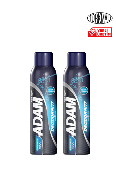 Adam Erkek Deodorant Cool 150 ml x 2 Adet