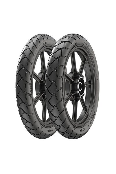 MY MOTO SHOP Anlas YBR-125 Uyumlu CBF-150 takım Lastik 2.75-18 CAPRA / 90/90-...
