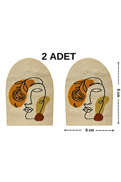 Megas Etiket مجردة البوهيمي خط المرأة صورة ظلية المنسوجة تزوير / التصحيح مع ا...