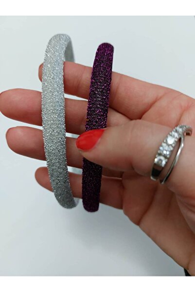 Atılgan Grp 2'Li Simli İnce Esnek Kadın Taç, Kadın Taç, İnce Taç