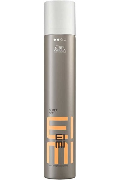 Wella EIMI Super Set-Ekstra Güçlü Tutuşlu Uzun Süre Dayanıklı Saç Spreyi 500 ...