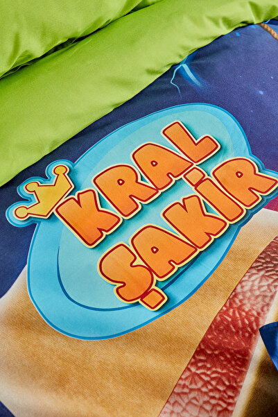 Karaca Home X King Şakir Giants Wake Up Single Duvet Cover Set