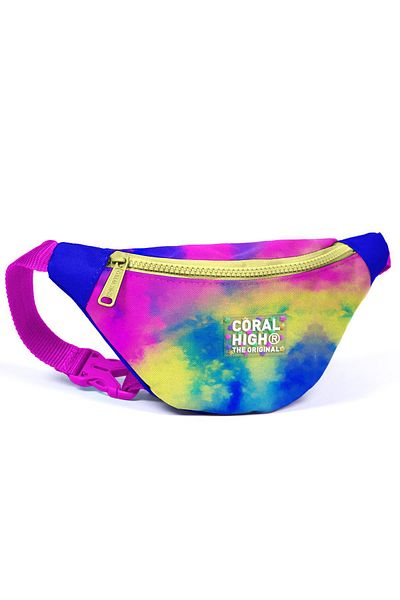 Coral High 11509 Model Colorful Batik Patterned Children's Waist Bag