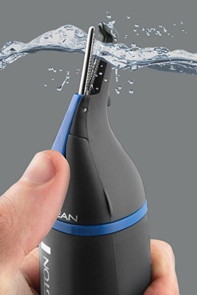 Remington Aparat de ras Ne3850 pentru 1-3 nas si urechi 4008496881864 Blue Nose Funcționează cu baterii 2 ani umed și uscat