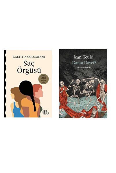 Yan Pasaj Yayınevi Saç Örgüsü Laetitia Colombani - Dansa Davet Jean Teule