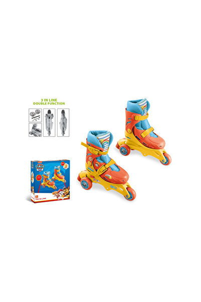 PAW PATROL Erkek Çocuk Paten 29,30,31,32 Beden Alıştırma Ve Normal Kullanım 2...