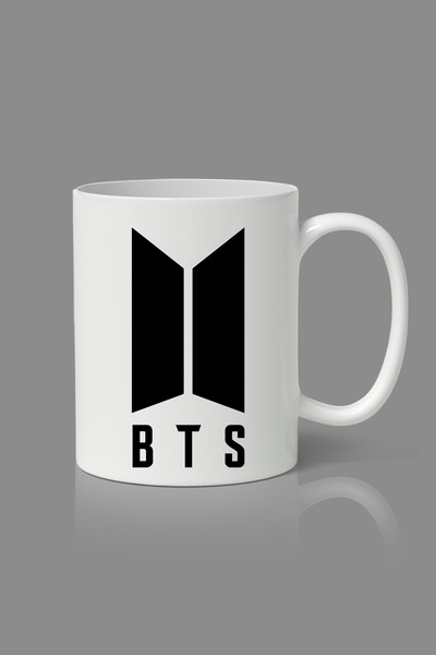 designedfy Bts Baskılı Kupa Bardak