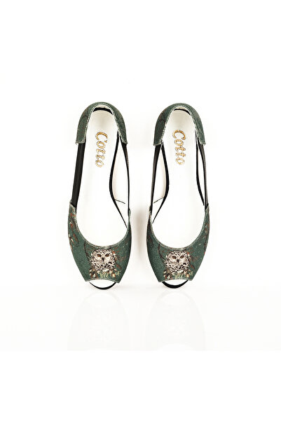 Cotto Shoes Кольорова лляна жіноча сорочка з принтом Babet