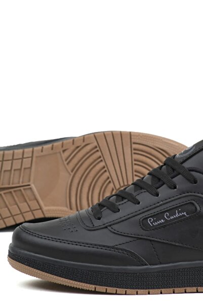 Pierre Cardin 30813SİYAH CİLT Carkan Snekkear Günlük Erkek Spor Ayakkabı