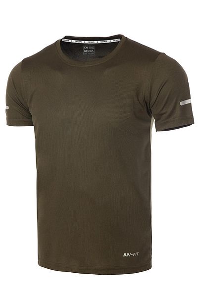 GENIUS STORE Men's Moisture Absorbing Quick Dry Athletic Technical Performance Sports T-shirt DRIFIT-KISAKOL2