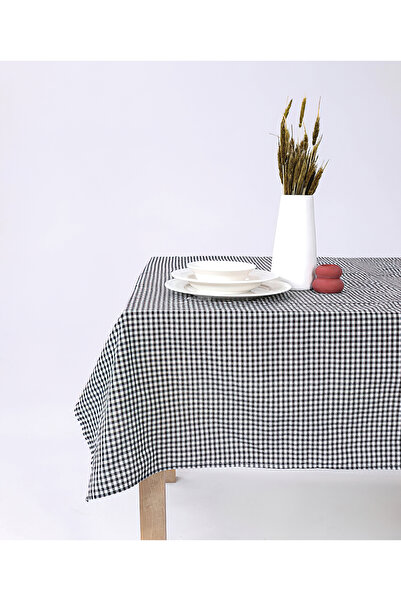 Pazar Kapısı Βαμβακερό τραπεζομάντιλο Gingham - 170x170