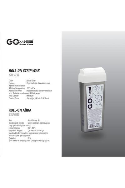 Go Studio Works Roll On Kartuş Ağda Silver