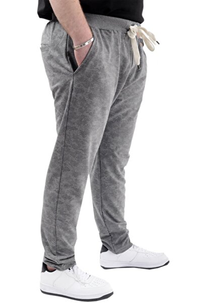 ModeXL Mode Xl Φούτερ μεγάλου μεγέθους με στενή εφαρμογή με σημείο ποδιών σχεδιασμένο 20514 Grimelanj