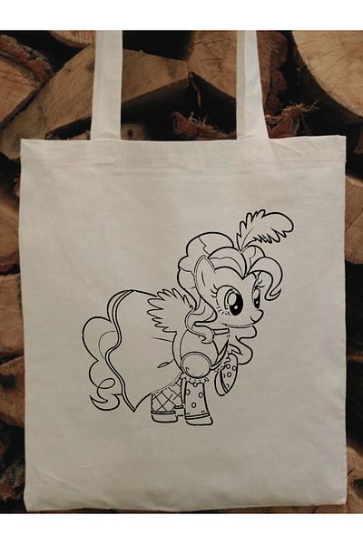 Cemira Geantă pentru pictură pentru copii unicorn, geantă din pânză pentru pictură pentru grădiniță
