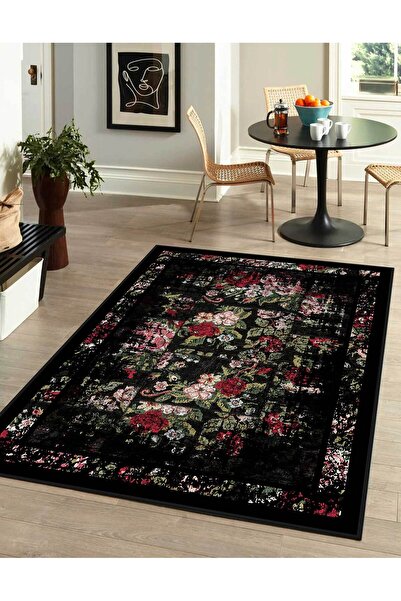 VİVİCAHOME Modern Dijital Baskı Dört Mevsim Yıkanabilir Kaymaz Taban Salon Ha...