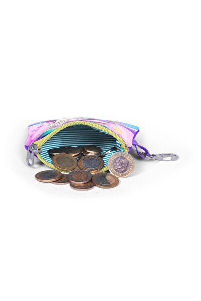 Coral High Colorful Unicorn Patterned Coin Purse 21903