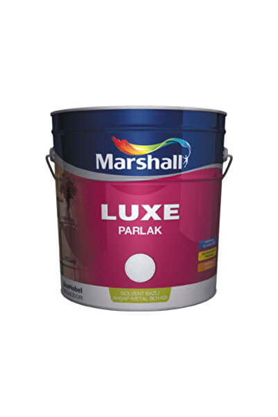 Marshall Lüx Parlak Sentetik Boya Siyah 2.5 Lt.