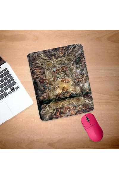 UcuruStore Geçit Kapı Ορθογώνιο Μαξιλαράκι Ποντικιού με Στήριγμα Καρπού